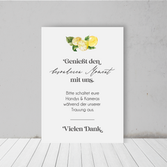 Lemon | Unplugged Wedding (Hartschaum)